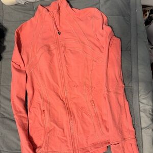 Lululemon Define Jacket size 8 “Light Coral”